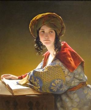 The Young Eastern Woman Artwork by Friedrich von Amerling