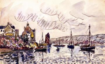 Le Conquet Artwork by Paul Signac