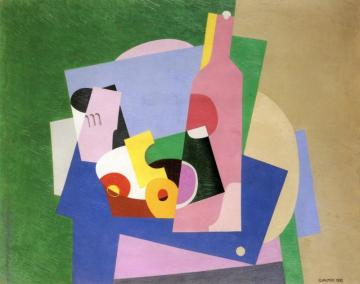Still Life With Bottle Artwork by Georges Valmier