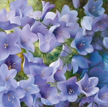 Bellflower Artwork by Heinz Scholnhammer