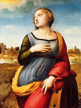 St. Catherine Of Alexandria Artwork by Raphael