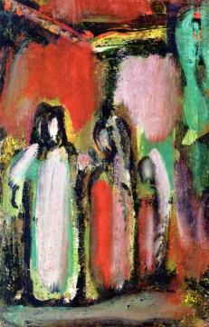 Christian Intimacy Artwork by Georges Rouault