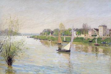 The Seine at Argenteuil Artwork by Alfred Sisley