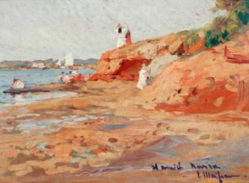 Paisaje De Costa Artwork by Eliseo Meifren i Roig