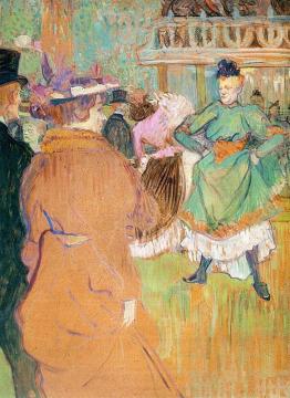 The Beginning Of The Quadrille At The Moulin Rouge Artwork by Henri de Toulouse-Lautrec