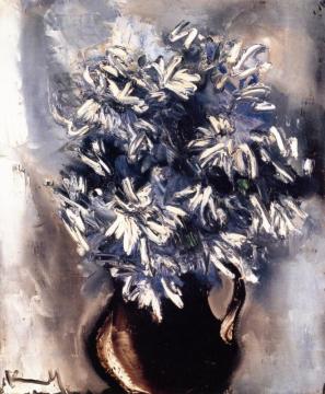Bouquet Of Blue And White Flowers Artwork by Maurice De Vlaminck