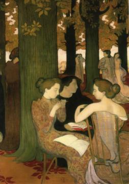 The Muses Artwork by Maurice Denis