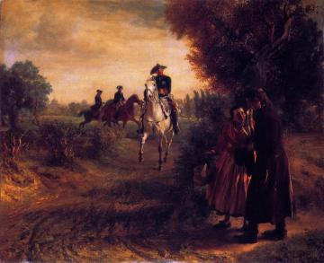 The Petition Artwork by Adolph von Menzel