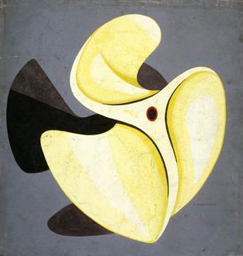 Marine Screw Propeller Artwork by Edward Wadsworth