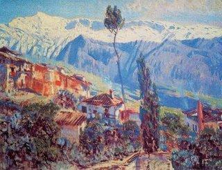 Sierra Nevada Artwork by Antonio Muñoz Degrain