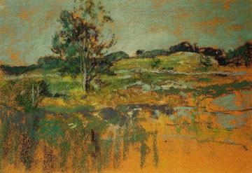 The Ledges Artwork by John Twachtman