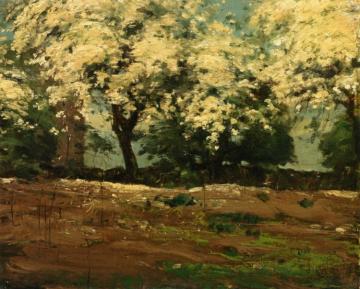 Blossoms Artwork by Frederick Childe Hassam