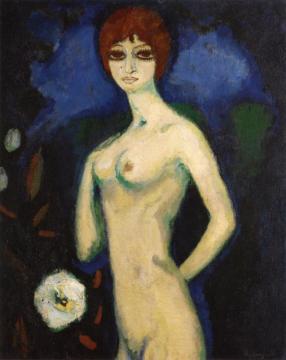 Nude With Laurel Artwork by Kees Van Dongen