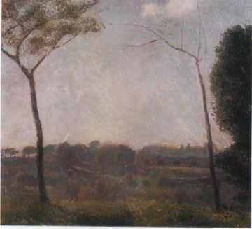 On the Outskirts of Rome Artwork by Tatiana Yablonskaya