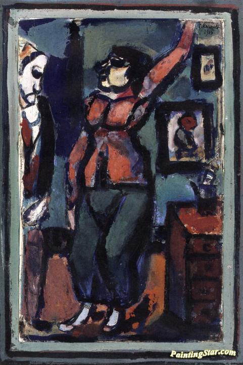 Discord III Artwork by Georges Rouault
