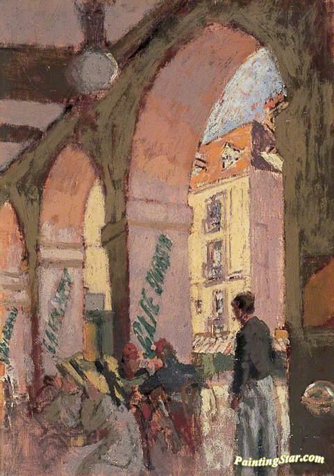 The Café Suisse Artwork by Walter Richard Sickert