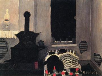 Asleep Artwork by Horace Pippin