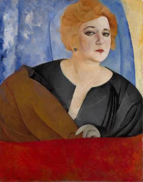 Portrait of Anna Sergeeva Artwork by Boris Grigoriev
