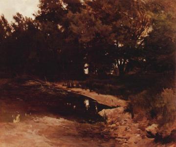 Waldsee Artwork by Carl Eduard Schuch