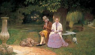 Sunset Artwork by Charles Spencelayh