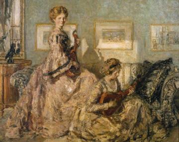 The Music Room Artwork by Philip Wilson Steer