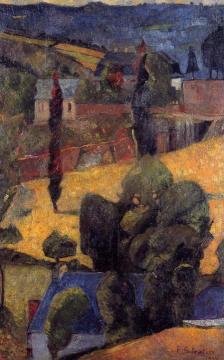 Landscape Artwork by Paul Serusier