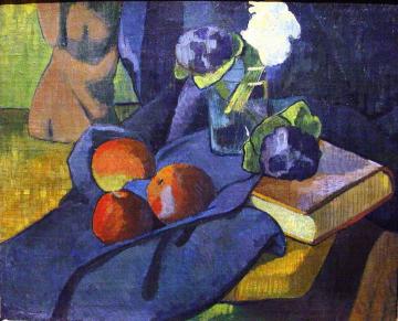 Still Life with Violets Artwork by Paul Serusier