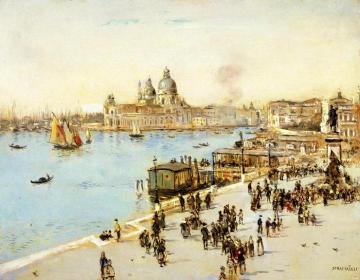 View of Venice Artwork by Jean-François Raffaëlli