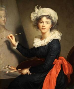 Self Portrait Artwork by Elisabeth Vigee Le Brun