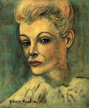 Head of a Woman Artwork by Francis Picabia