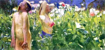 Poppies Artwork by Wojciech Weiss