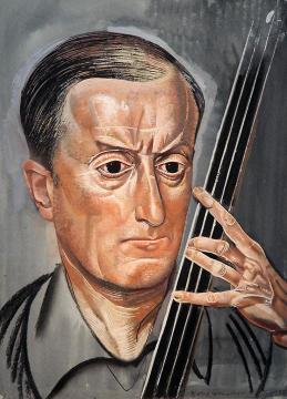 The Cello Player Artwork by Boris Grigoriev