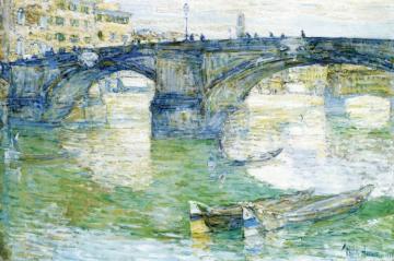 Ponte Santa Trinita Artwork by Frederick Childe Hassam
