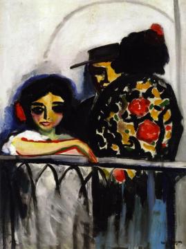The Balcony Artwork by Kees Van Dongen