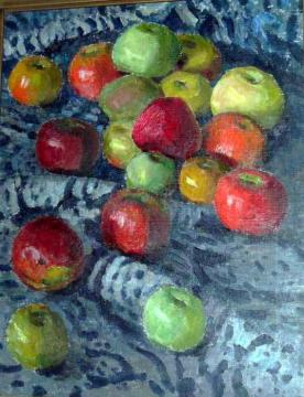 Apples Artwork by Igor Grabar