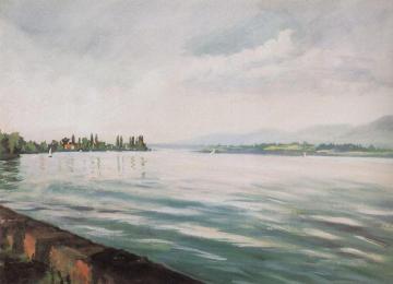 Lake Geneva Artwork by Zinaida Serebriakova