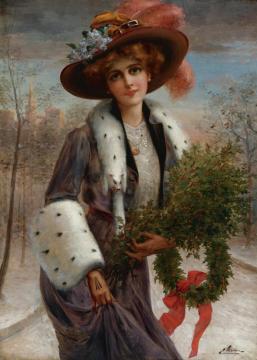 Seasons Greetings Artwork by Emile Vernon