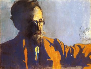 Portrait Of Adam Chmiel Artwork by Stanislaw Wyspianski