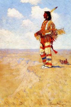 The Last of His Race Artwork by Frederic Remington