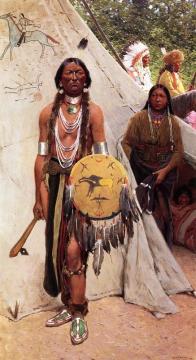 Indians Artwork by Henry F. Farny