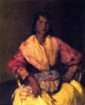 The Spanish Gypsy Artwork by Robert Henri