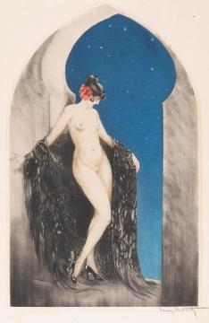 Spanish Nights Artwork by Louis Icart