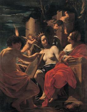 Allegory Artwork by Simon Vouet