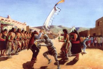 Corn Dance Artwork by Will Shuster