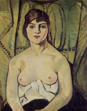Self-portrait Artwork by Suzanne Valadon
