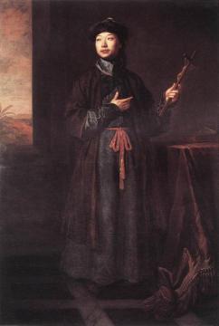 The Chinese Convert Artwork by Sir Godfrey Kneller