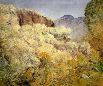 Harney Desert Artwork by Frederick Childe Hassam