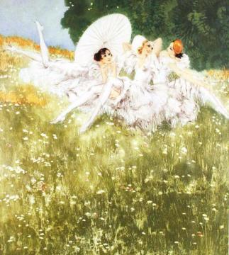 Summer Dreams Artwork by Louis Icart