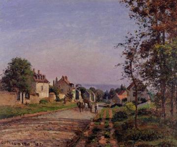 Outskirts of Louveciennes Artwork by Camille Pissarro