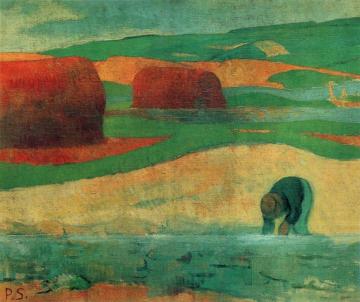 Seaweed Gatherer Artwork by Paul Serusier